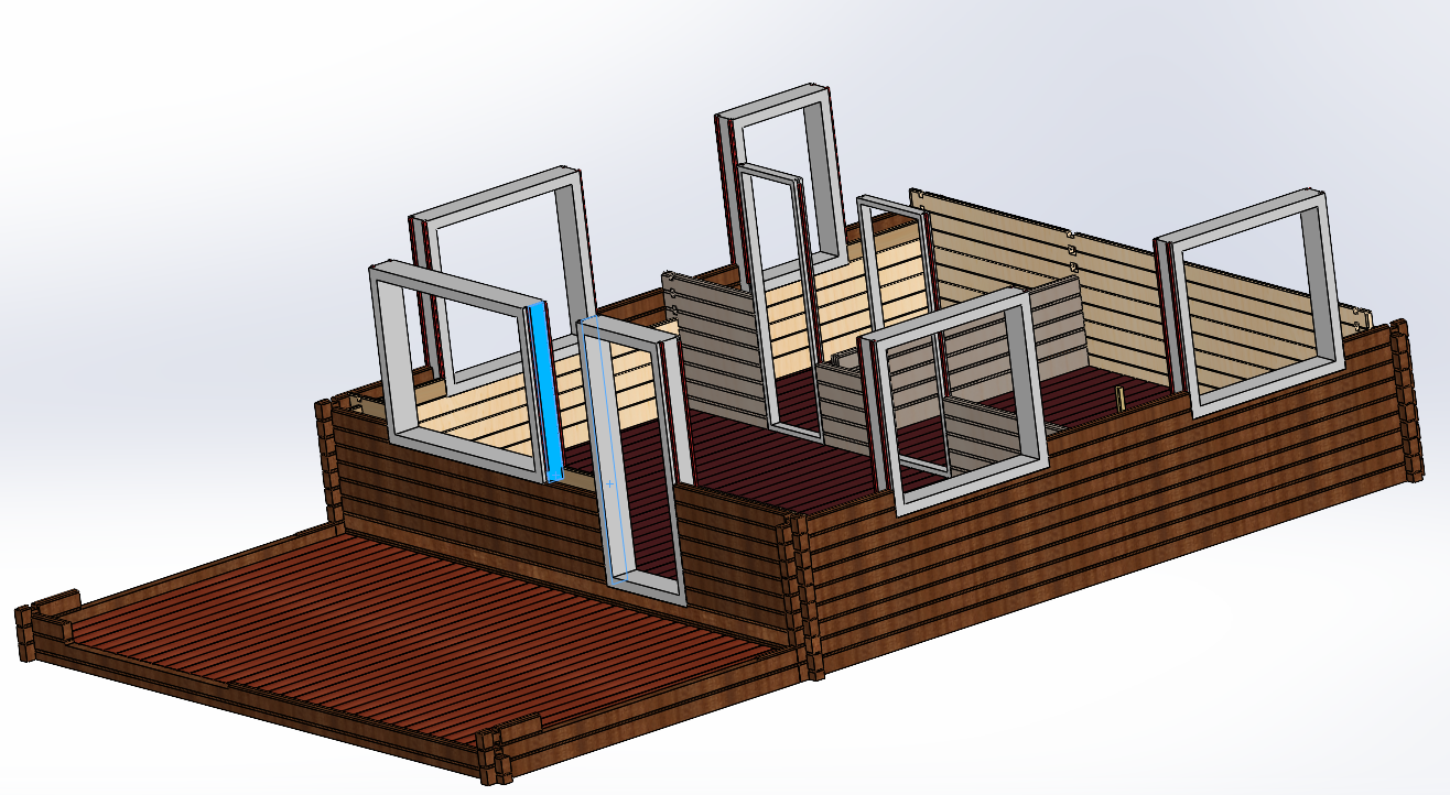 Терраса 6x3 - общий вид