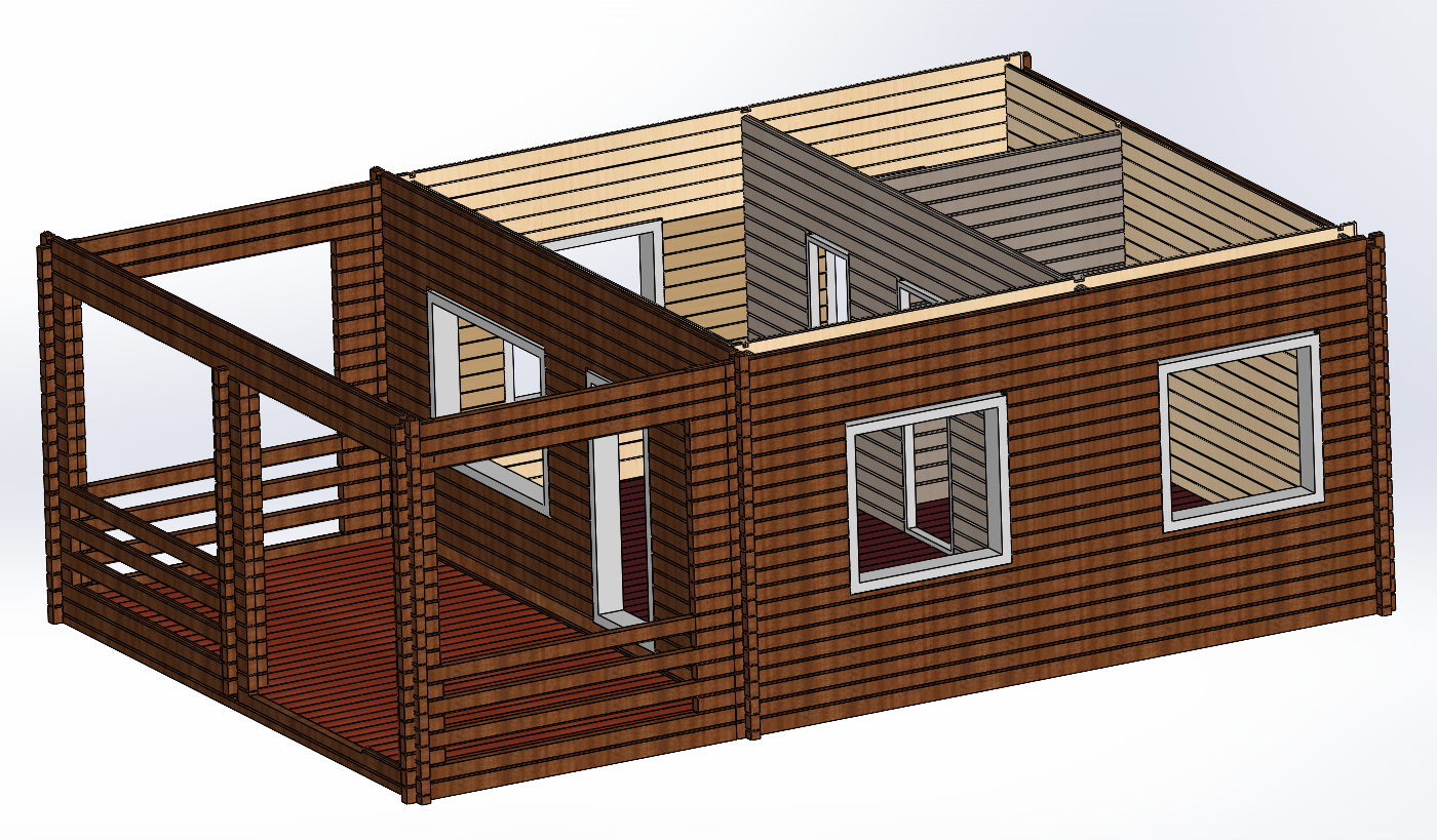 Терраса 6x3 ограждение